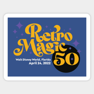 RetroMagic 50 Sticker